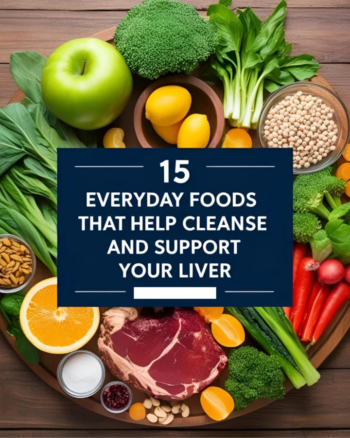 15 foods that support, cleanse and detox the liver