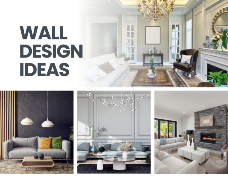 WALL DESIGN IDEAS FOR LIVING ROOMS