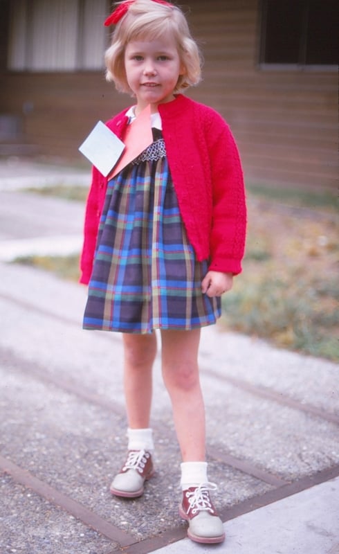 A picture of me as a little girl