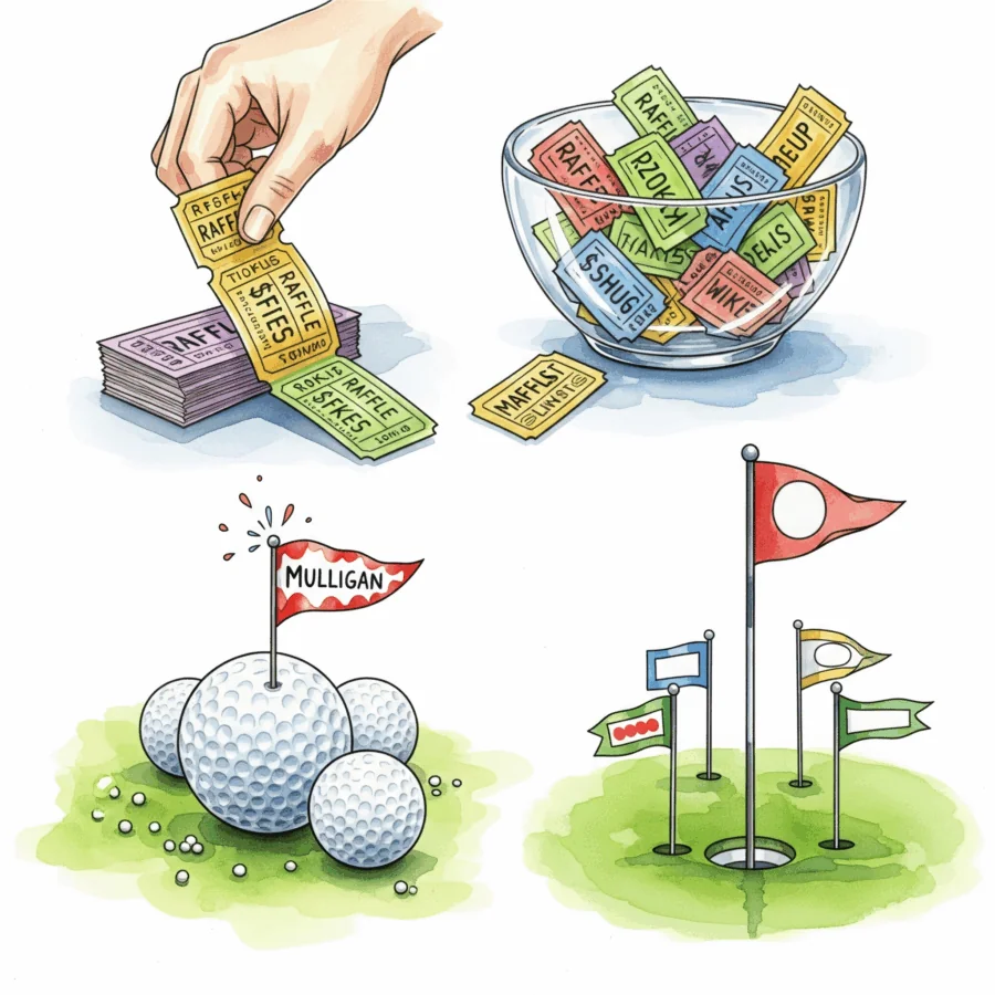 Ways to raise money for the golf tournament