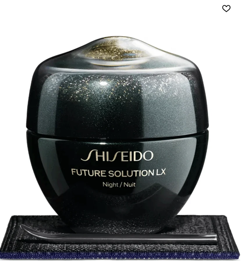 Shiseido- best night cream for the face