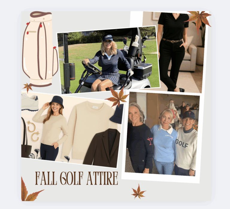 Top Fall Golf Attire Pieces for women