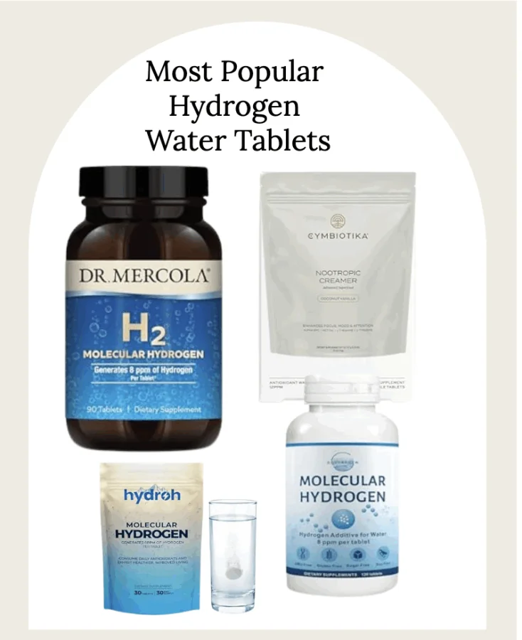 Most Popular Hydrogen Water Tablets for your health