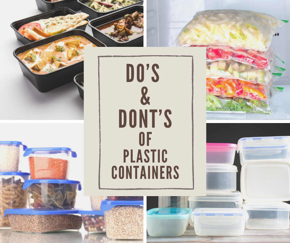 Dos and don'ts of plastic food storage