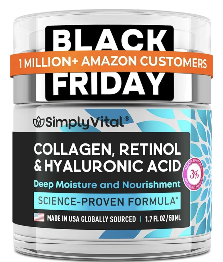 Collagen retinol pads