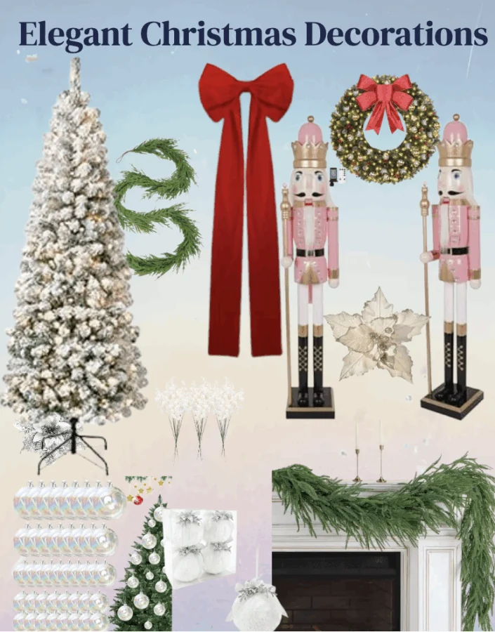 Elegant christmas decorations on amazong