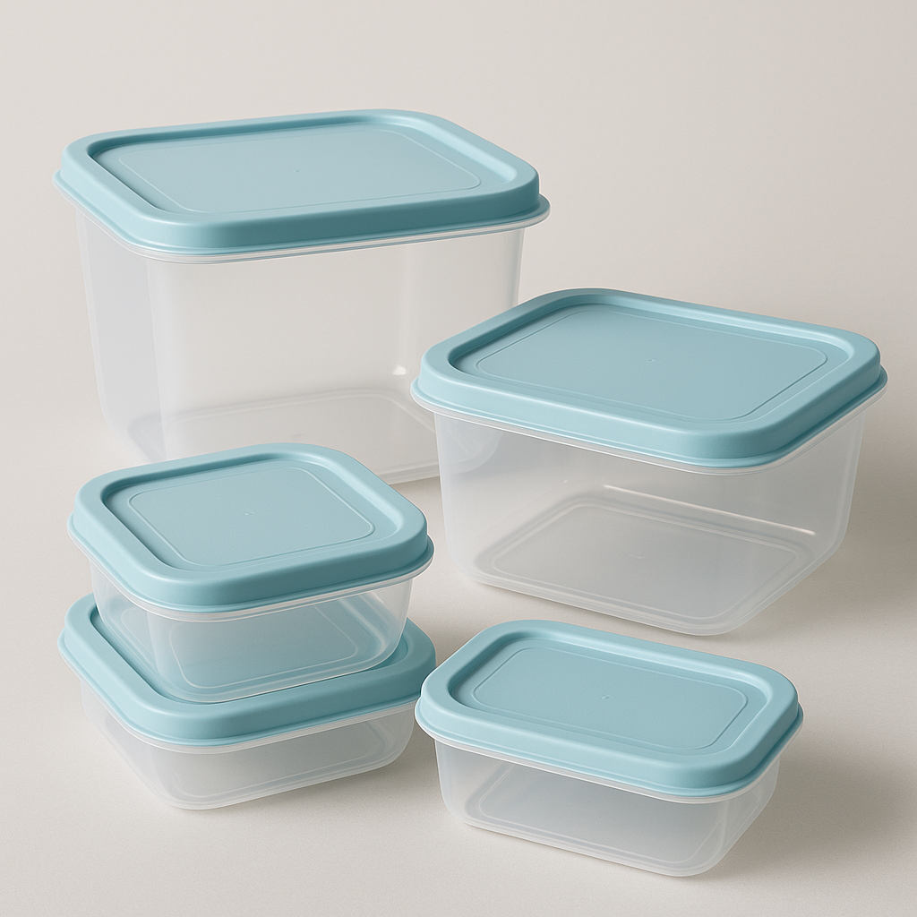 Say no to plastic food containers and use glass instead