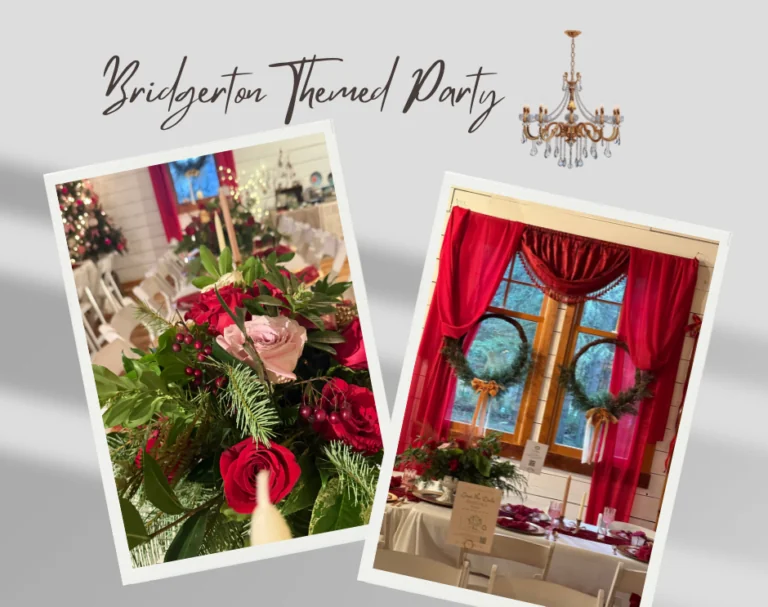 Bridgerton themed EVENT ideas