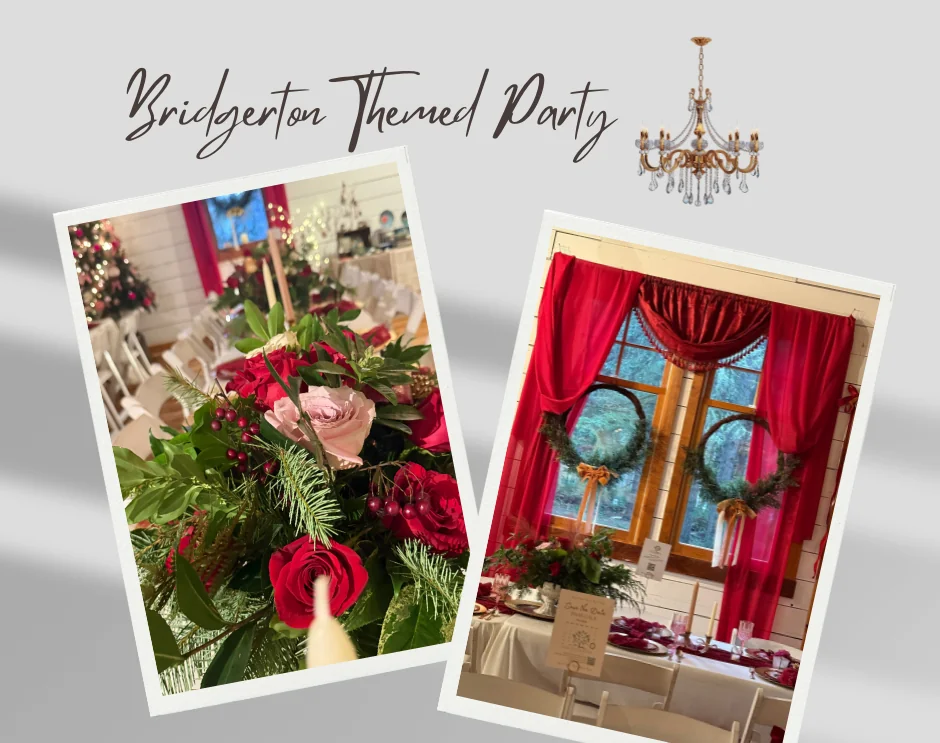 Bridgerton themed EVENT ideas