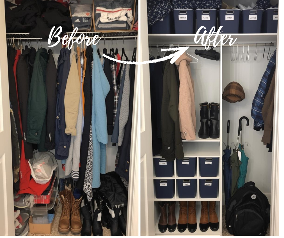organized closet ideas