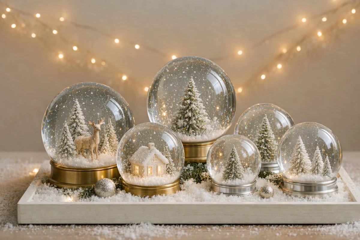 snow globe display
