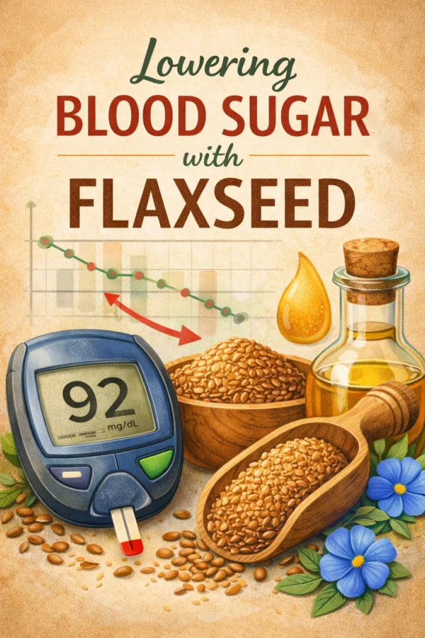 Flaxseed lowers blood sugar