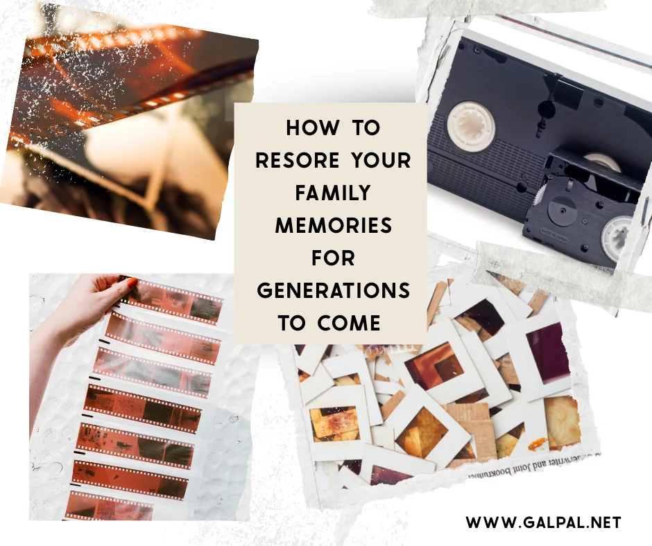 VARIOUS FORMS OF OLD VIDEO AND PHOTOS THAT YOU CAN DIGITIZE