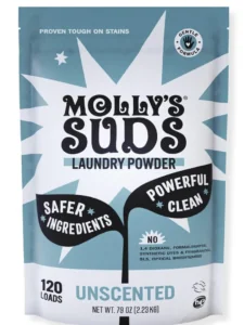 Molly suds laundry detergent