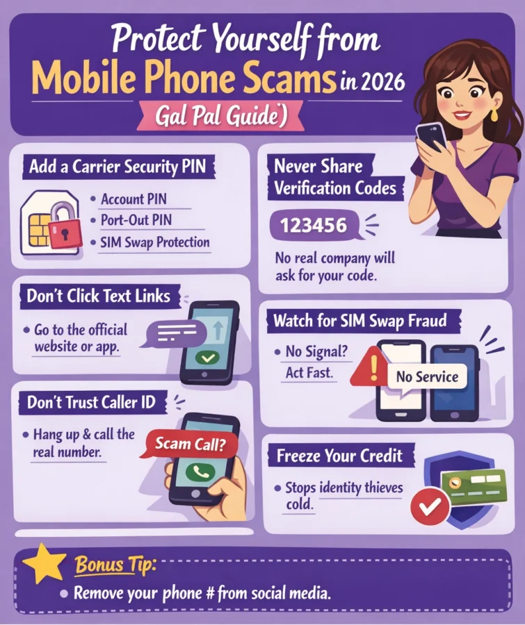 How to protect yourself from mobile phone scams in 2026