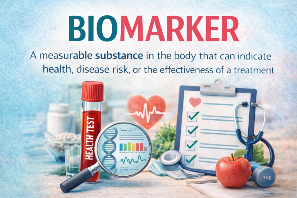 Infographic in a BIOMARKER