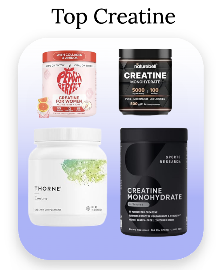 Top Creatine supplements on amazon