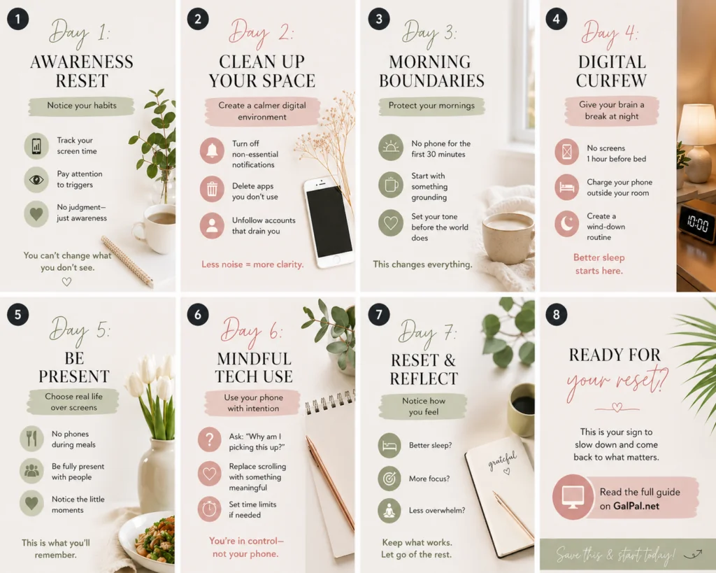 Digital detox in 7 steps ! 