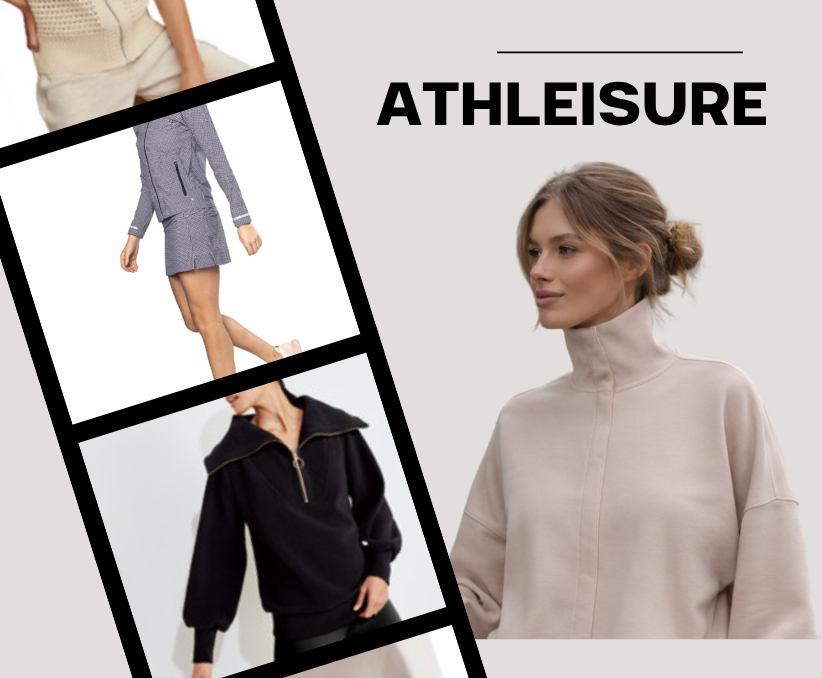 Elevated athleisure attire for women over 40