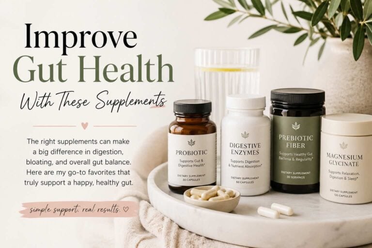 Improve your gut with these supplements