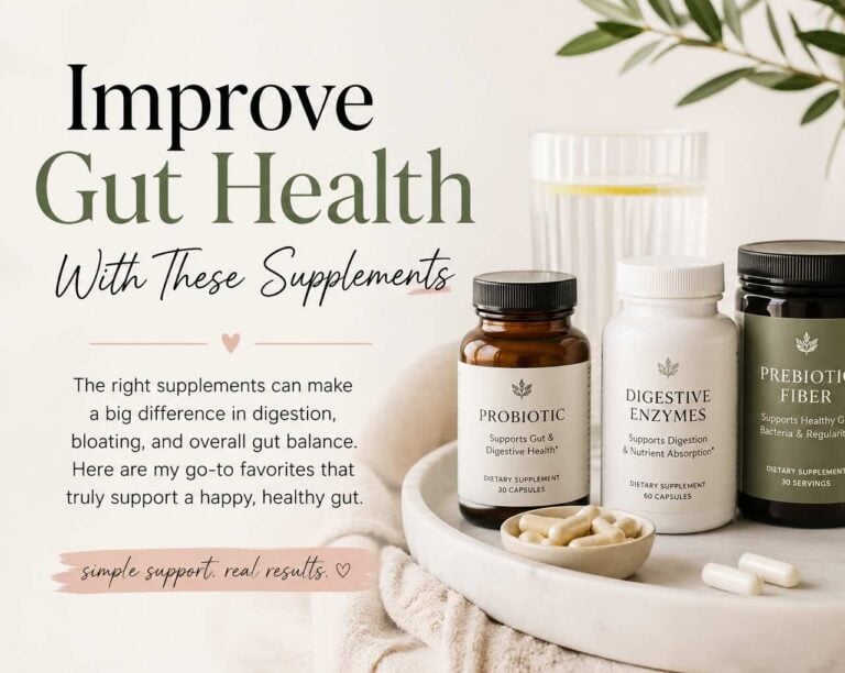 Improve your gut with these supplements
