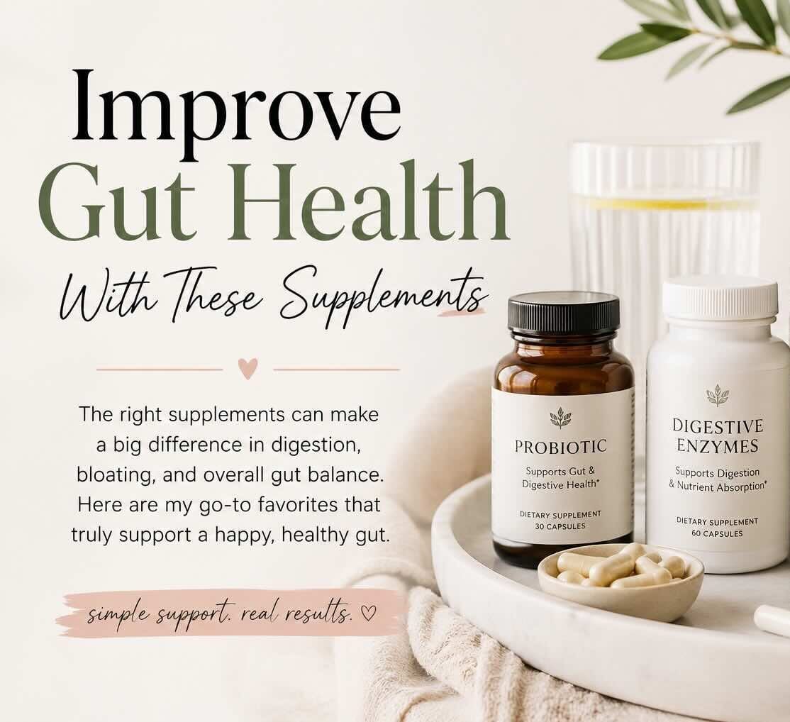 Improve Gut Health With These Supplements