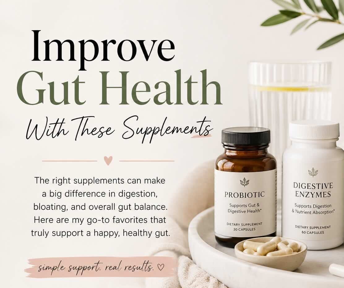 Improve Gut Health With These Supplements