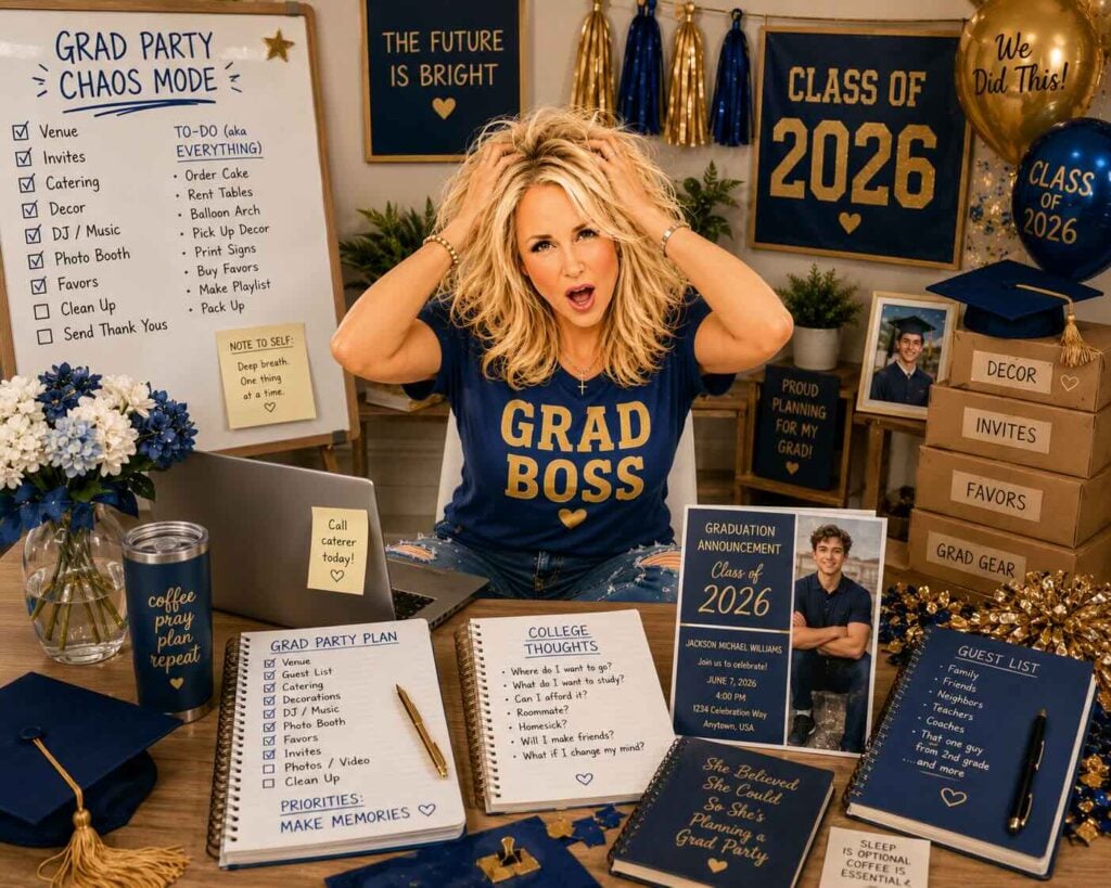 Graduation chaos and let's get organized