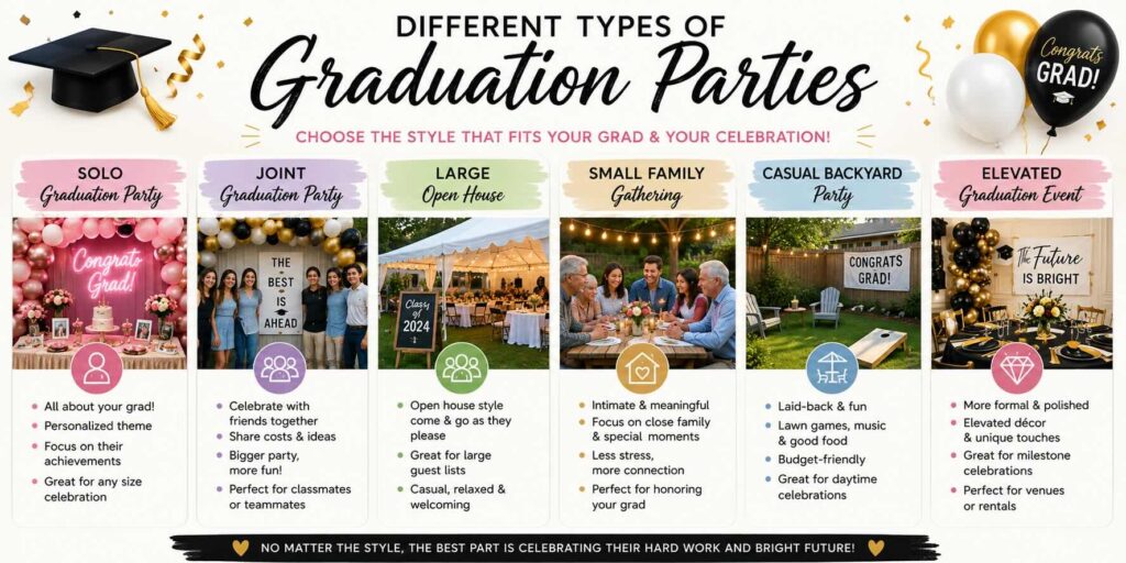 Types of grad parties 