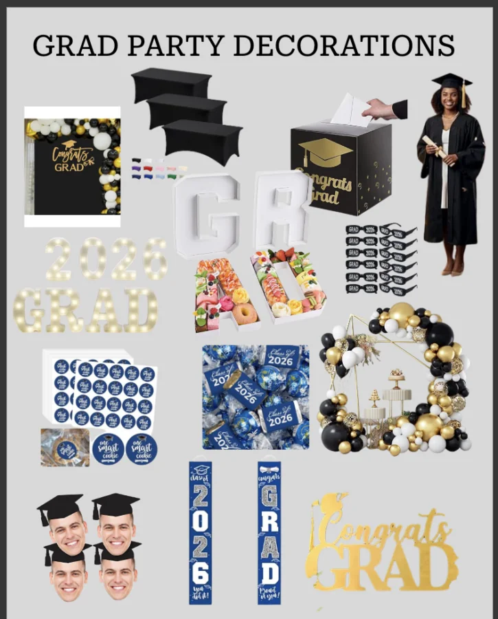 Amazon Grad Party Finds and decor