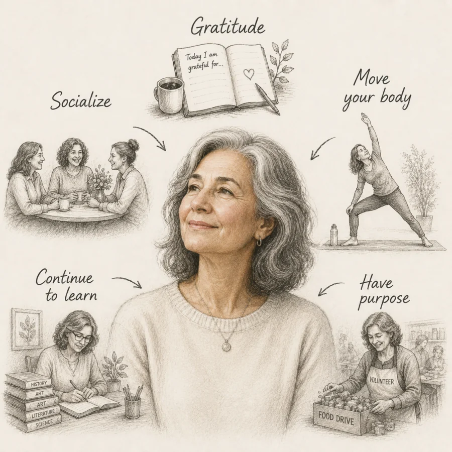 How to stay young with a ageless attitude