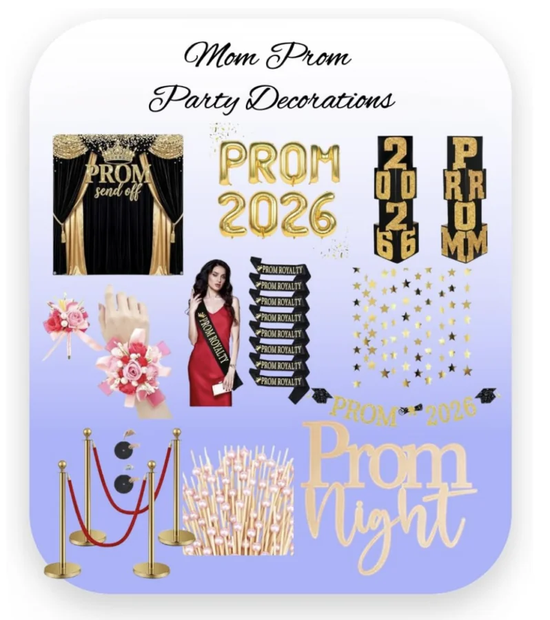 Mom prom decorations to buy at Amazon 