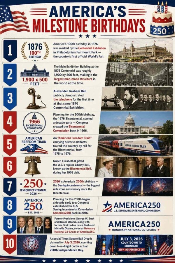 American Milestone birthdays