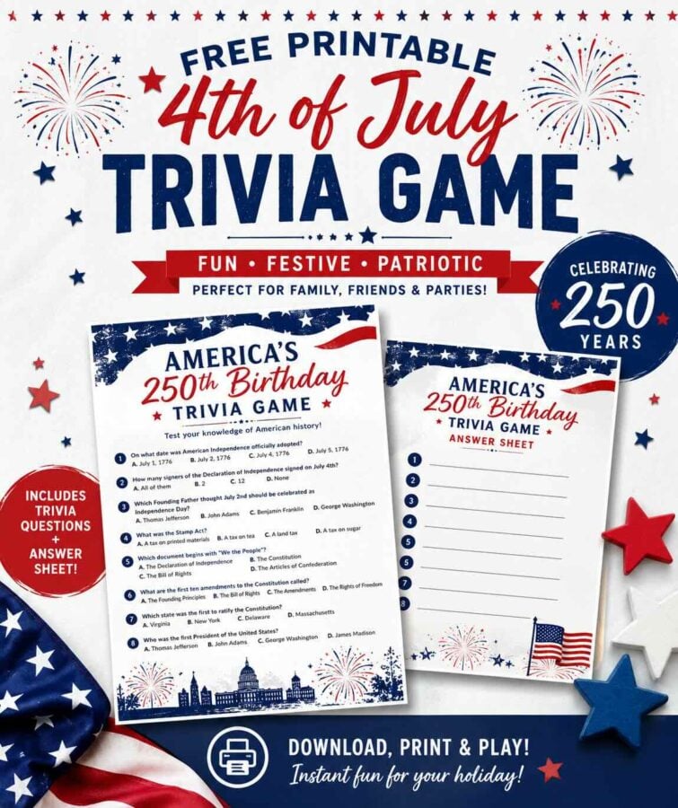 printable trivia game