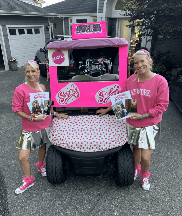 new york barbie taxi