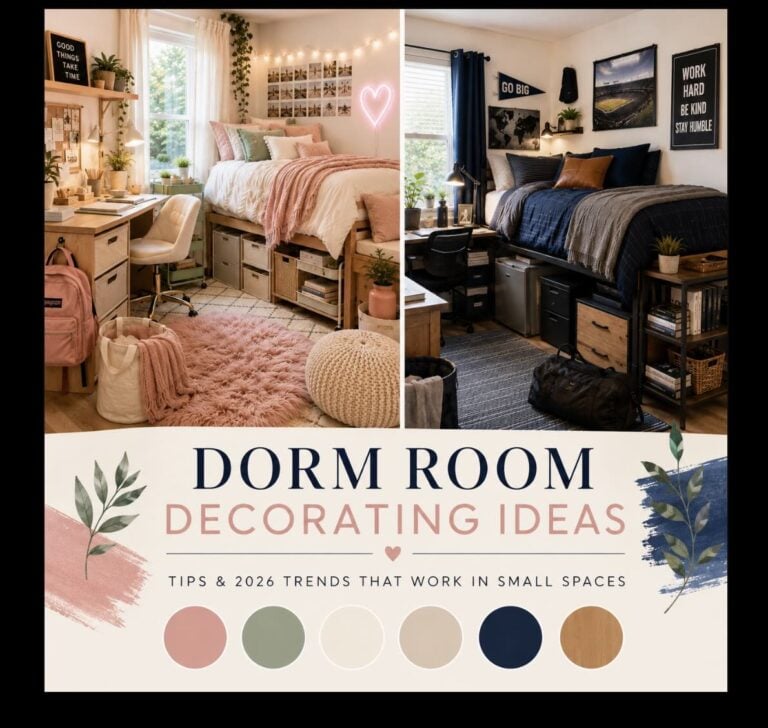 dorm room decorating guide