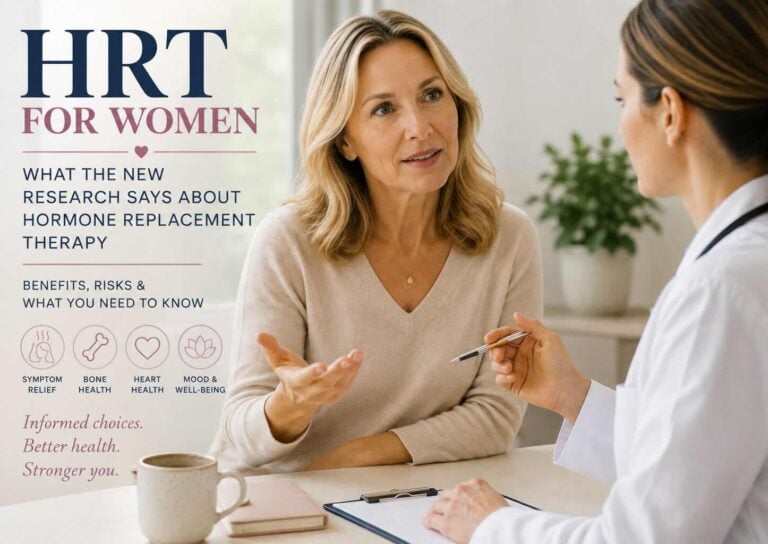 HRT for women - what research says about hormone replacement