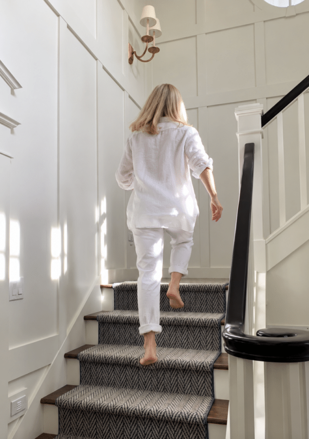Stomping up the stairs is good for your bones 