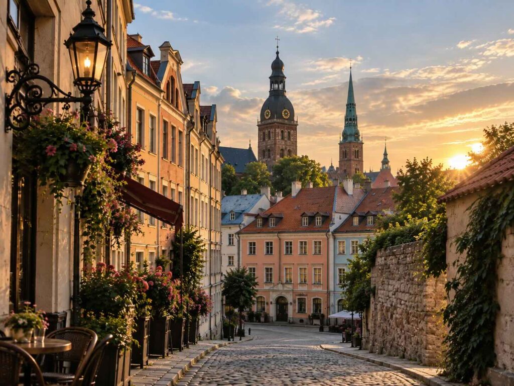 old town Riga Latvia
