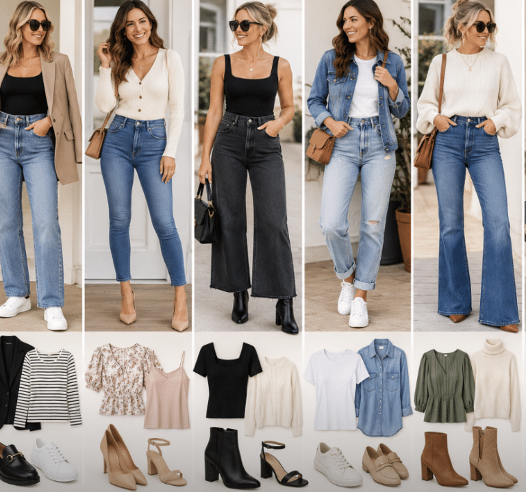 style guide for any type of jean fit